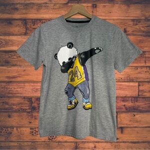 5 for $25🔥S1ope Grey Short Sleeve Bear T-Shirt Boys 16/18